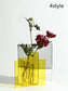 Desktop Decoration Color Acrylic Dry Vase