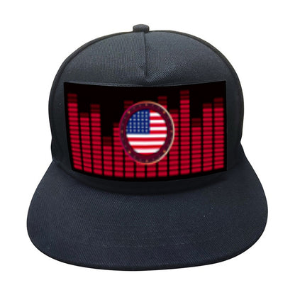 LED hat cold light film hat