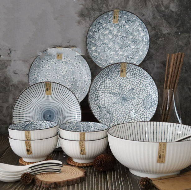 Ceramic Tableware Set Japanese Tableware