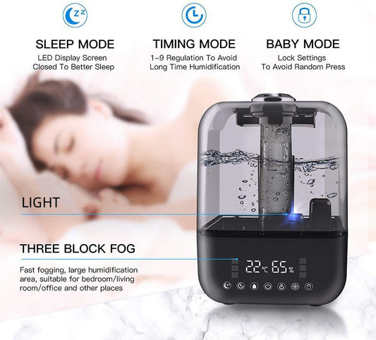 Ultrasonic Mute Intelligent Aromatherapy Humidifier