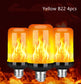 led flame light