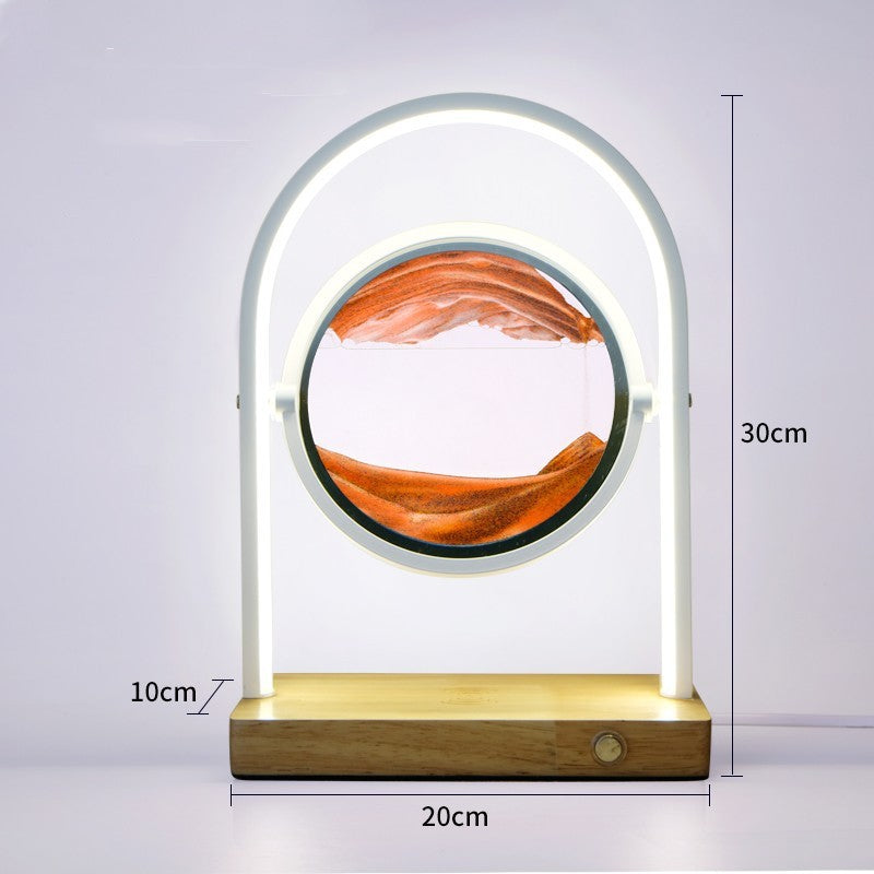 Winding Quicksand Hourglass Night Light