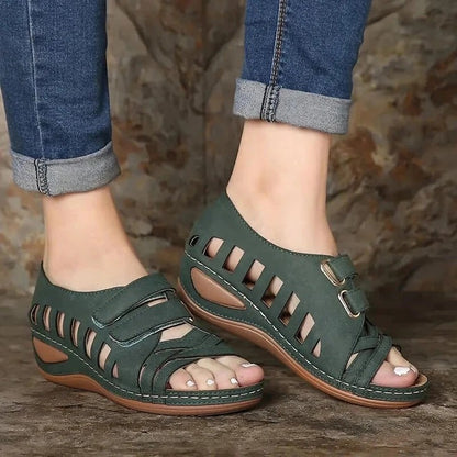 Summer Women Sandals Wedge Sandals Casual Women Shoes Ladies Platform Sandalias Plus Size Open Shoes Plus Size