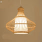 Bamboo Chandelier Chinese Restaurant Hotel Homestay Bedroom Balcony Lantern Rice Lamp