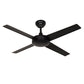 Black American Retro Commercial Engineering Ceiling Fan Mute Fan