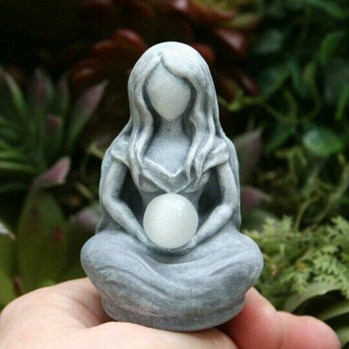 Moon Goddess Statue Resin Craft Pendulum Piece