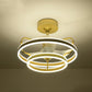 Modern Simple Living Room Ceiling Fan Lamp