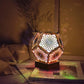 Led Lantern Bohemian Star Floor Projection Lamp