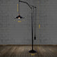 American Vintage Industrial Style Iron Living Room Bedroom Floor Lamp