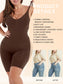 Simple Waist Fitted Belly Contracting And Hip Lifting Exposed Back Beauty Back Boxer Jumpsuit