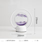 Minimalist Quicksand 3D Intelligent LED Glass Wind Table Lamp