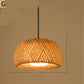 Bamboo Chandelier Chinese Restaurant Hotel Homestay Bedroom Balcony Lantern Rice Lamp