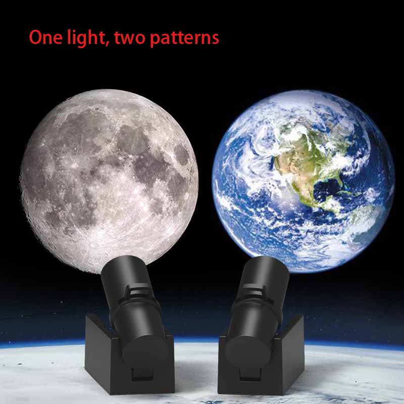 Creative Earth Moon Projection Lamp Photo Prop Light