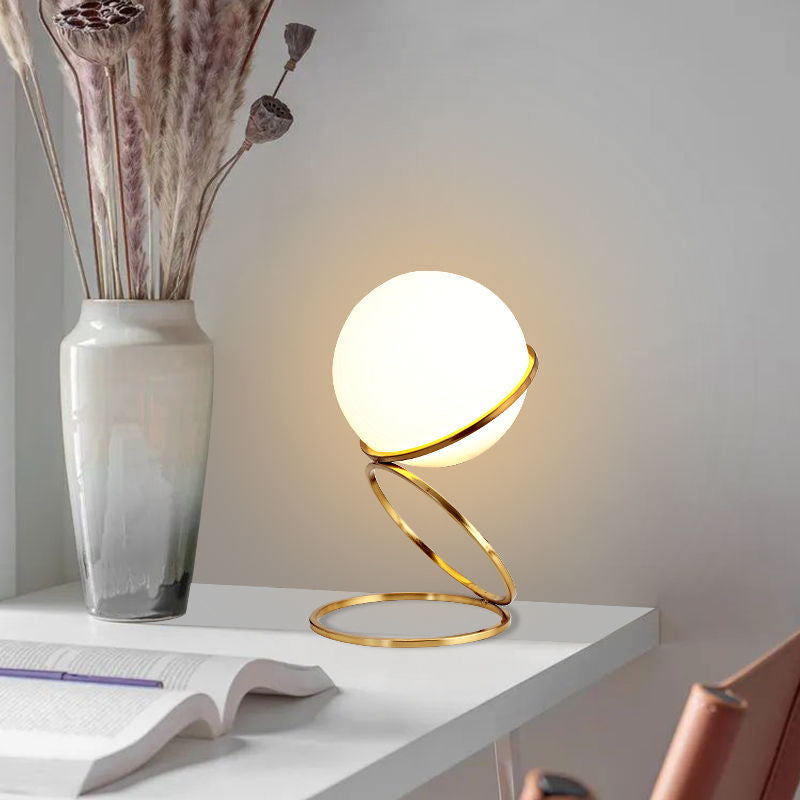 Modern Bedroom Bedside Ball Table Lamp