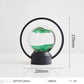 Minimalist Quicksand 3D Intelligent LED Glass Wind Table Lamp