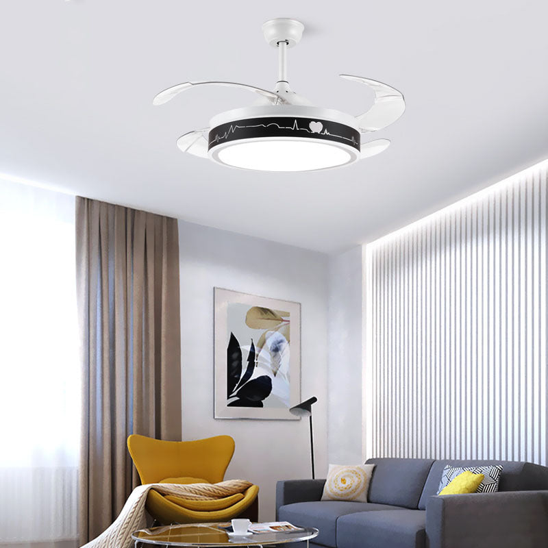 Simple One Restaurant Household Ceiling Fan Lighting Ceiling