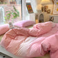 Fashion Simple Gradient Wind Four-piece Comforter Set