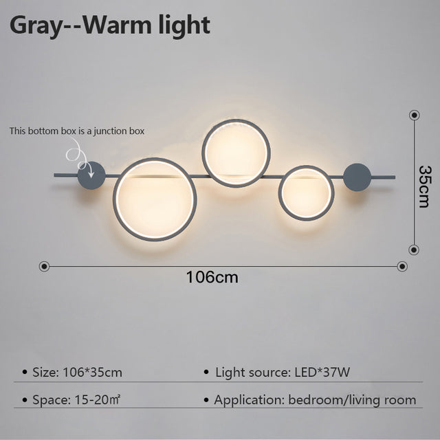 Indoor Modern Minimalist Creative Wall Lamp