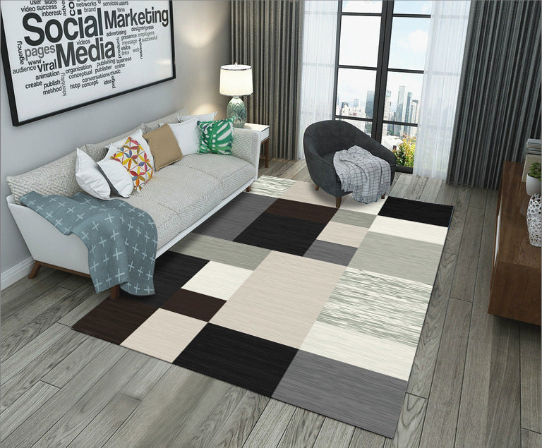 Geometric Coffee Table Cloakroom Carpet | Decor Gifts and More