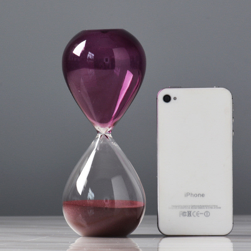 Creative Glass Hourglass Timer Ornaments | Decor Gifts and More