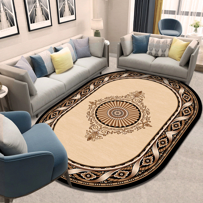 European Retro Style Living Room Coffee Table Carpet | Decor Gifts and More