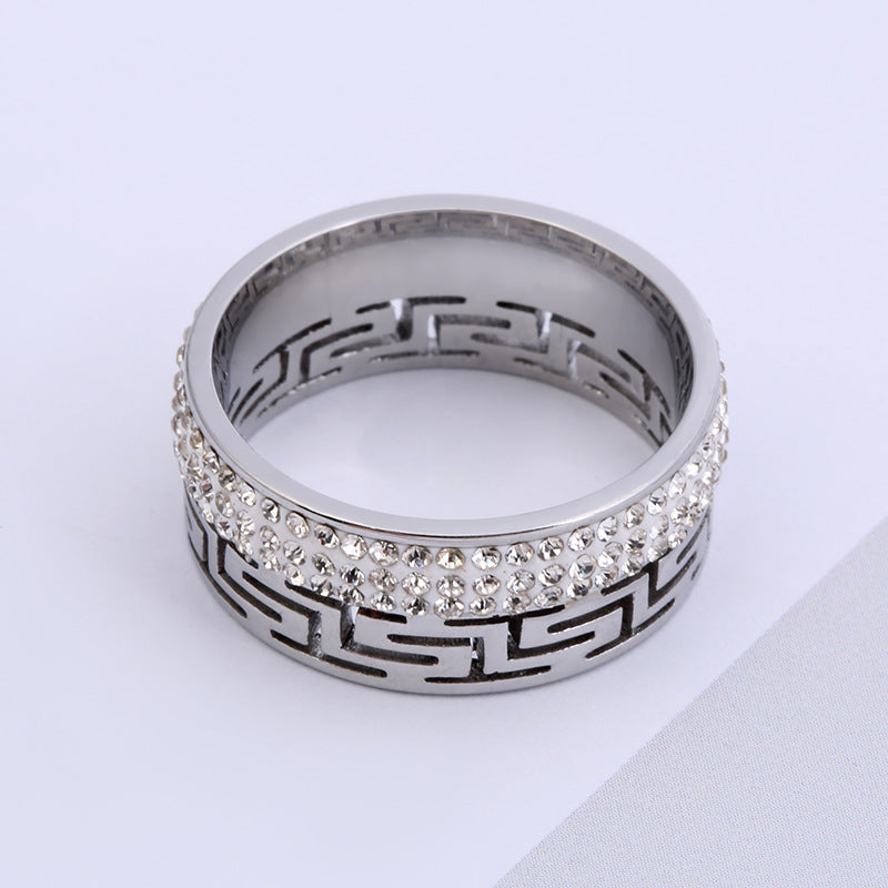 Stainless Steel Ring New Jewelry Titanium Steel Couple Ring | Decor Gifts and More