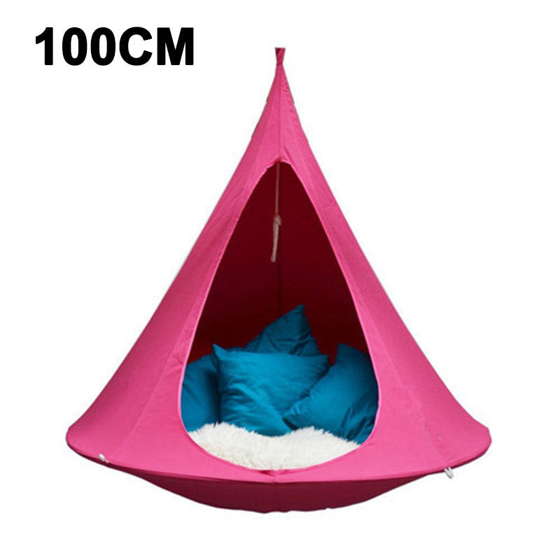 Outdoor Air Hanging Hammock Tent Cone Chair | Decor Gifts and More