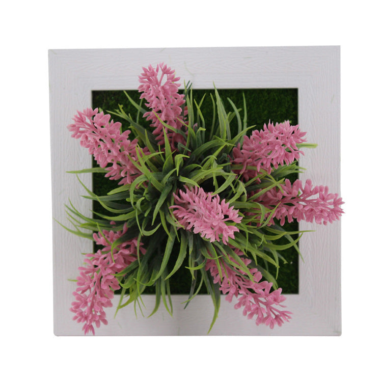 Wall-mounted Simulation Flower Frame Home Decoration Plant Wall | Decor Gifts and More