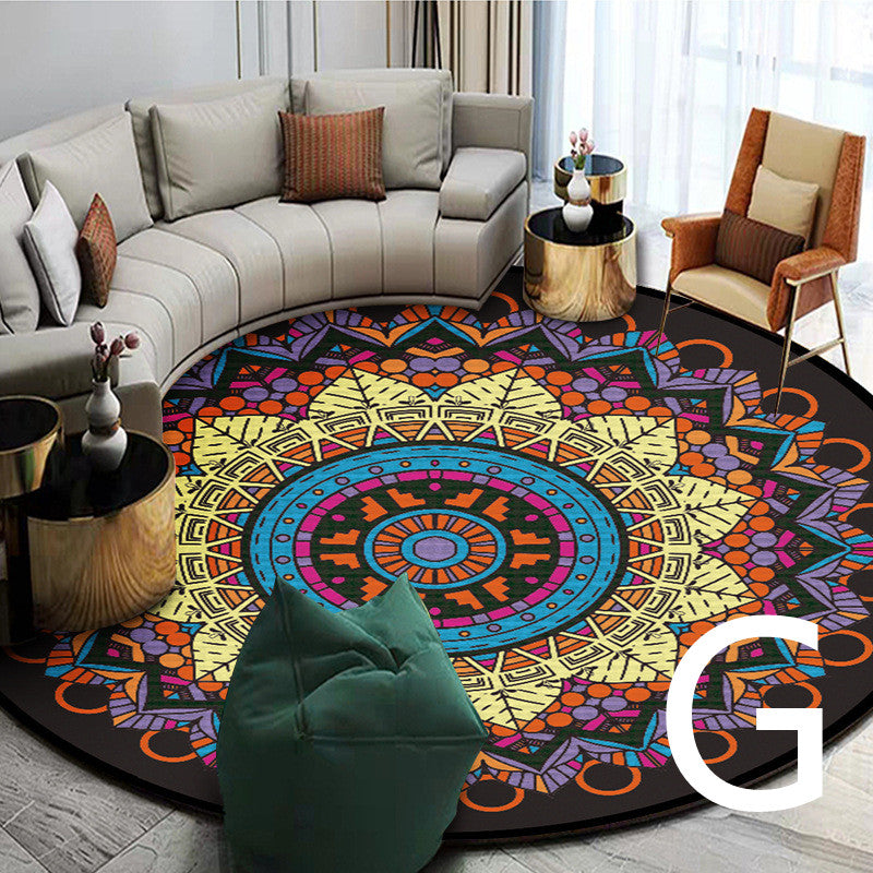 Ethnic Style Carpet Homestay Retro Mandala Mat | Decor Gifts and More