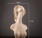 Flower Hair Girl Nordic Sculpture Ornament Resin