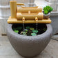 Bamboo Tube Feng Shui Fountain Creative Home Desktop Crafts Waterscape Ornaments | Decor Gifts and More