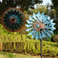 Solar Wrought Iron Windmill Light Waterproof Outdoor Garden Landscape Light | Decor Gifts and More