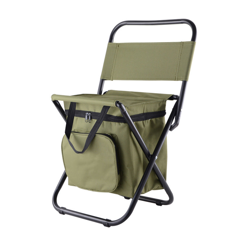 Fishing Chair Movable Refrigerator Keep Warm Cold Portable Folding Beach Chair | Decor Gifts and More