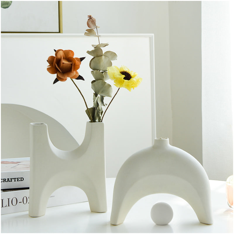 Light Luxury Art Style Ceramic Vase Ornaments | Decor Gifts and More