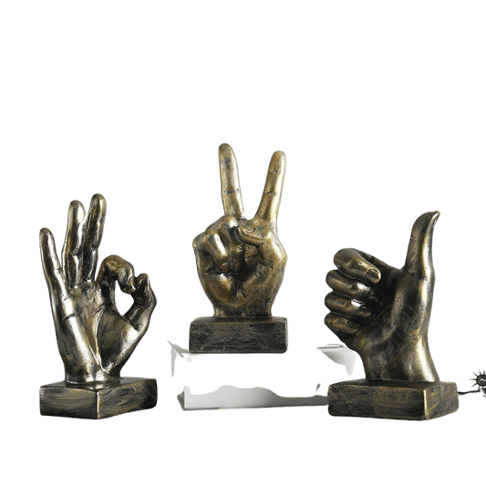 European Creativity Rock Like Bar Art Statue Collection - Home Decor Gifts and More