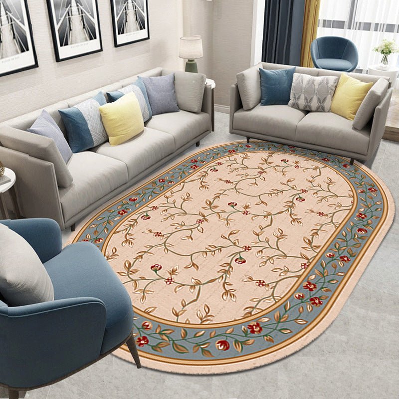 European Retro Style Living Room Coffee Table Carpet | Decor Gifts and More