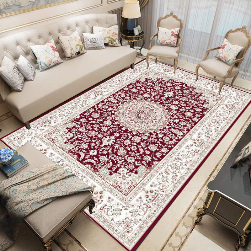 Persian Small Floral Living Room Carpet Turkish-style Carpet European-style Home Carpet Is | Decor Gifts and More