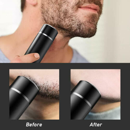 Mini Electric Shaver Rechargeable Portable Razor Washable Trimmer Beard Men Portable Electric Shaver USB Rechargeable Shaving Machine Washable Cordless Beard | Decor Gifts and More