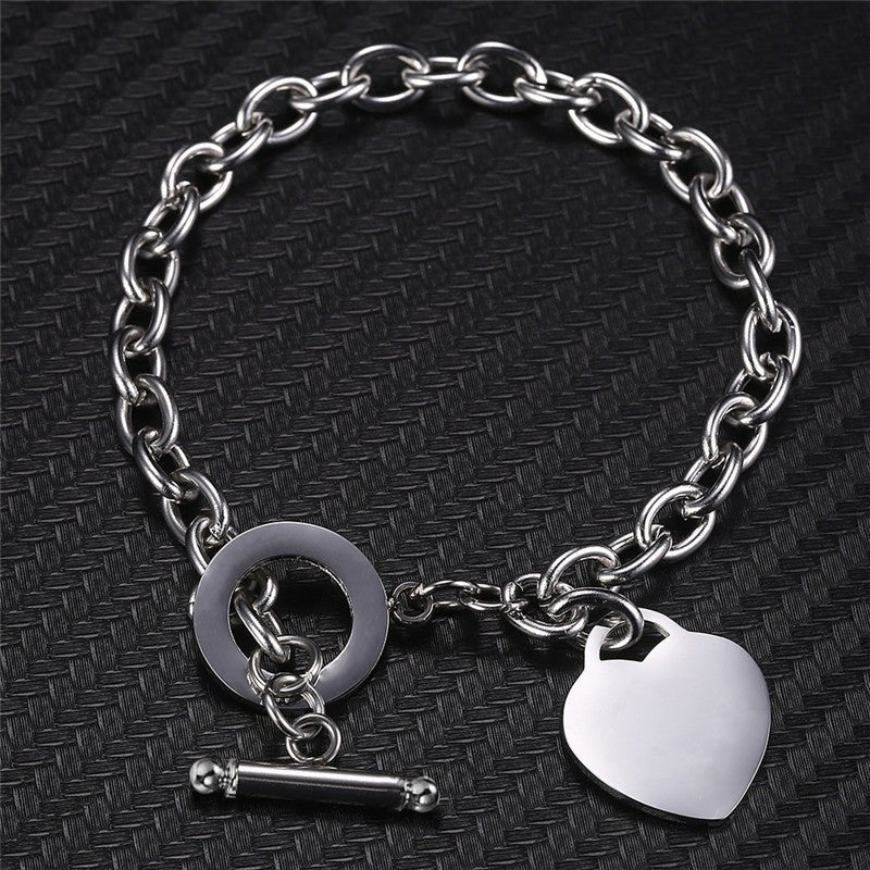 Love stainless steel bracelet | Decor Gifts and More