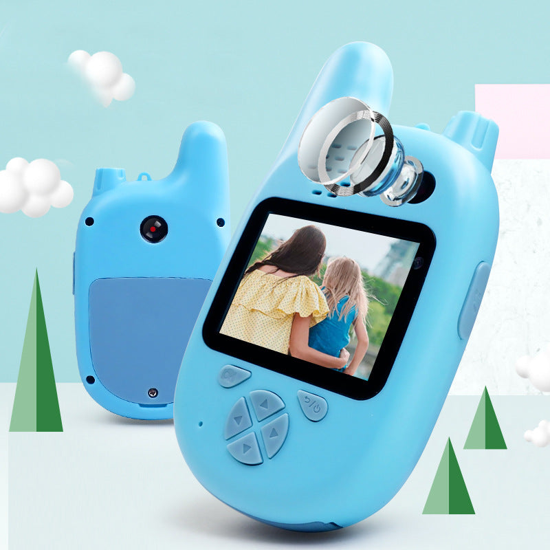 Walkie-Talkie Kids Camera Toys Mini HD Cartoon Cameras | Decor Gifts and More