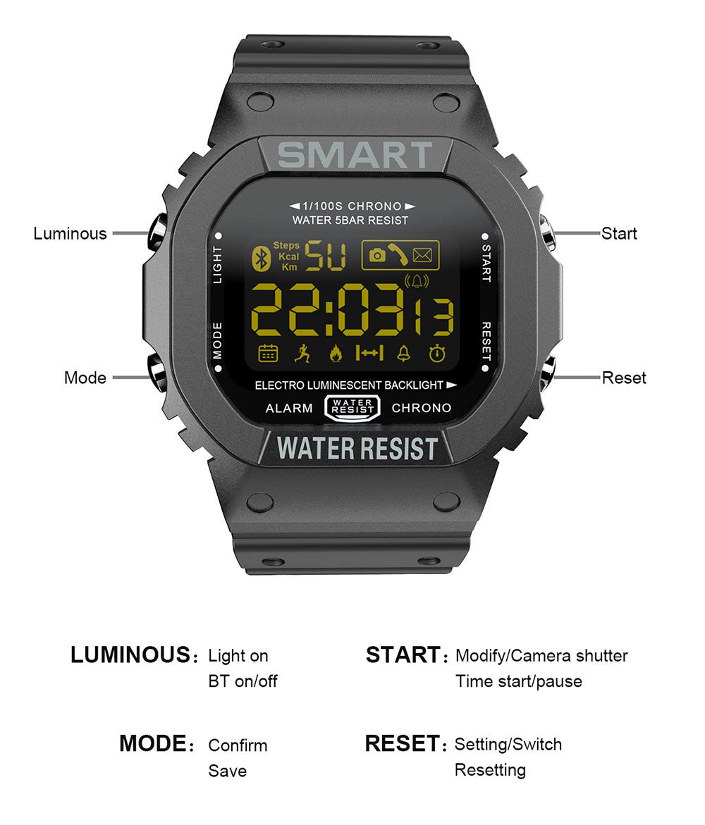 LOKMAT MK22 smart watch | Decor Gifts and More