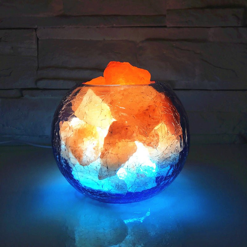 Crystal salt lamp negative ion lamp | Decor Gifts and More