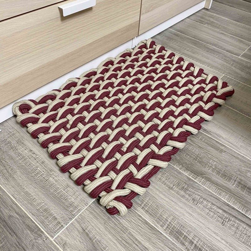 The Extra Thick Handmade Carpet Is Anti Skid And Absorbent | Decor Gifts and More