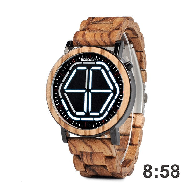 Night vision wooden watch | Decor Gifts and More