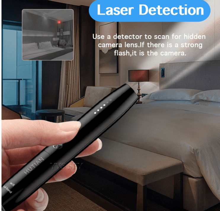 Bugs Finder Spy Gadgets Detector GPS Tracking GSM Card Locator Mini Cam Hidden Camera Pen Spy Wiretap Sound Signal Hunter Finder | Decor Gifts and More