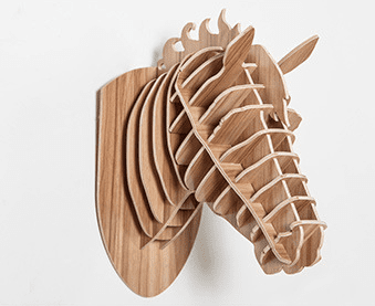 3D Horse Head Wall Mount | Decor Gifts and More