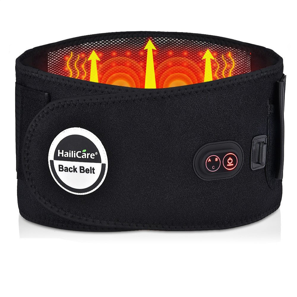 ifrared light deep muscle tissue heated sauna compresses belt