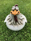 Courtyard Art Decoration Chicken Garden Lawn Statue Side Seat Interior