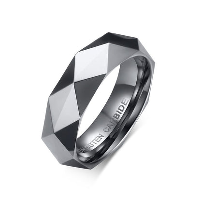 Tungsten steel diamond ring | Decor Gifts and More