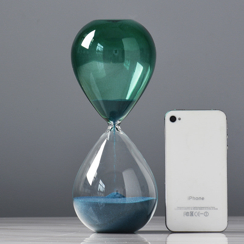 Creative Glass Hourglass Timer Ornaments | Decor Gifts and More